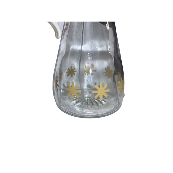 Log Cabin syrup Glass Pitcher Dispenser bottle - Picture 3 of 10